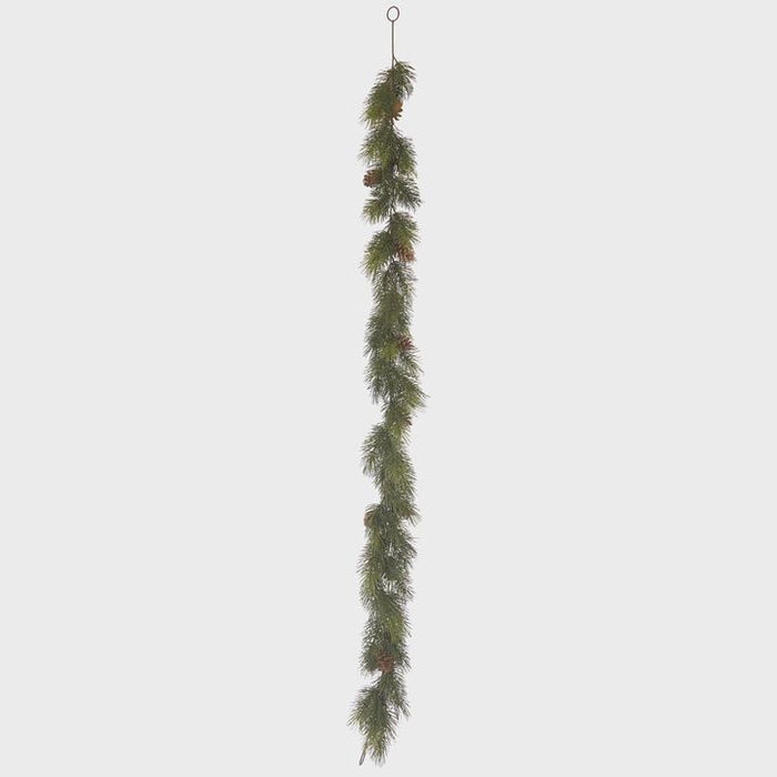 Pine Cone Garland Green 170cm Pack of 4