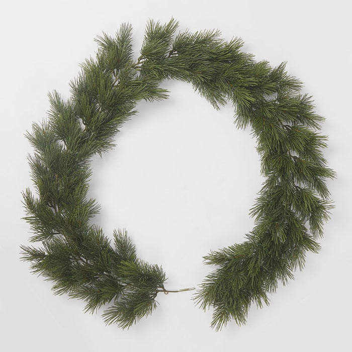 Fluffy Pine Garland Green 180cm Pack of 2