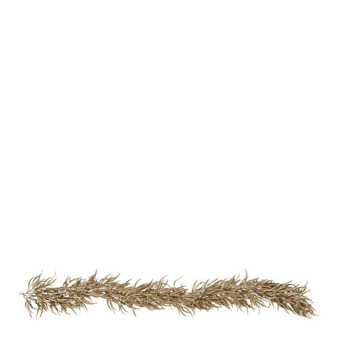 Glitter Eucalyptus Garland Gold 185cm Set of 2