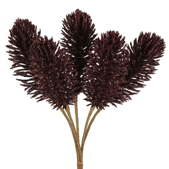 Coco Spike Floral Bundle Plum 30cm Pack of 12