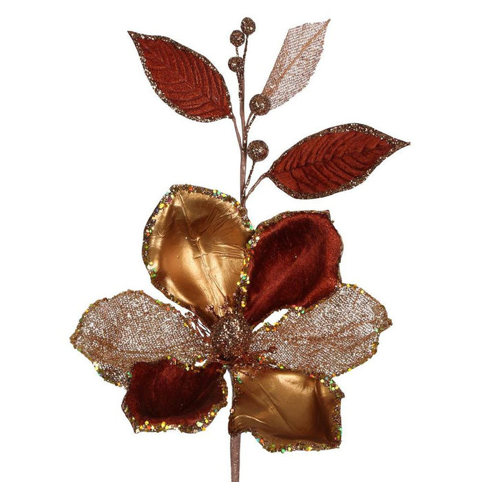 Azora Magnolia Spray Bronze 51cm Pack of 6