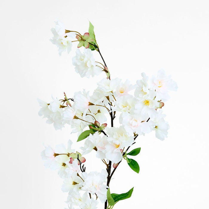 Cherry Blossom Stem White Pink 100cm - Pack of 12