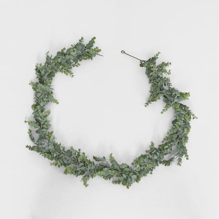 Eucalyptus Garland Dark Green Green 180cm Pack of 12