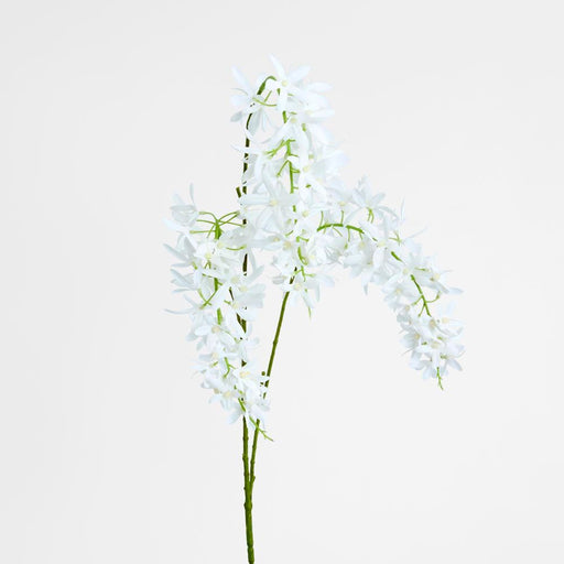 Trailing Wisteria 118cm White - Pack of 24