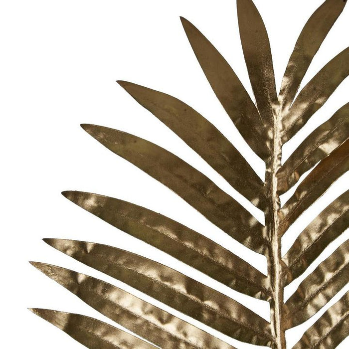 Golden Palm Leaf Single Gold 93cm Pack of 6
