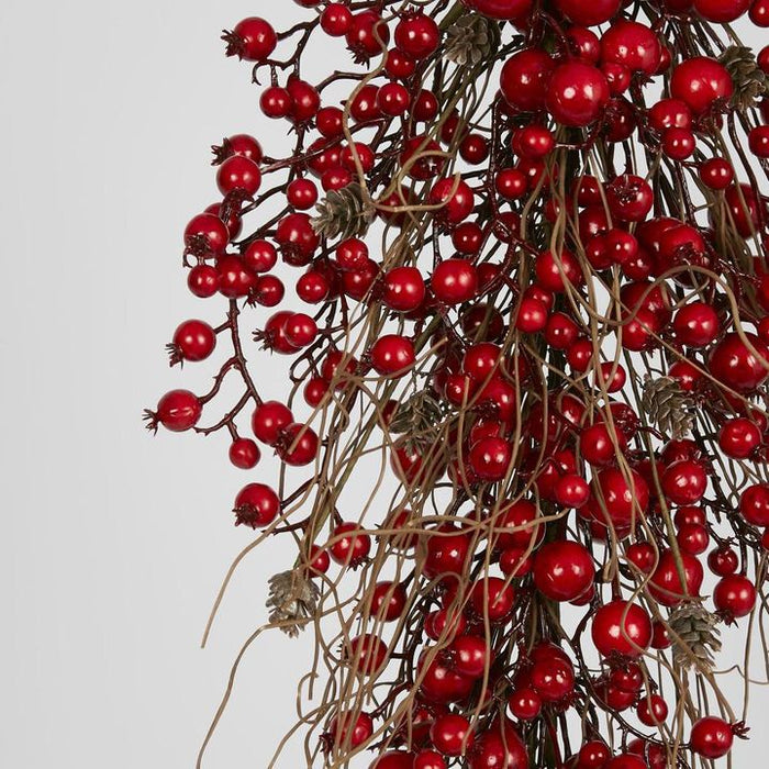 Red Berry Swag 70cm - Pack of 2