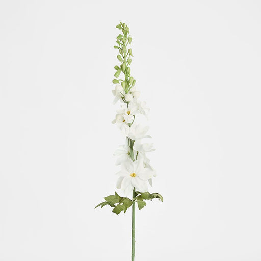 Delphinium Flower Stem 88cm White - Pack of 12