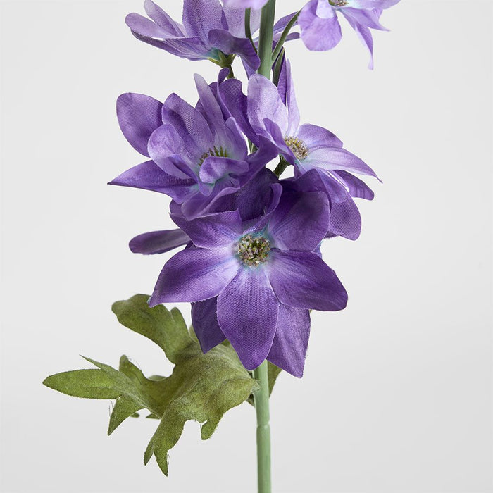 Delphinium Flower Stem 88cm Purple - Pack of 12