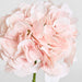 Soft Touch Hydrangea Flower Stem 75cm Pink Light Pink - Pack of 6