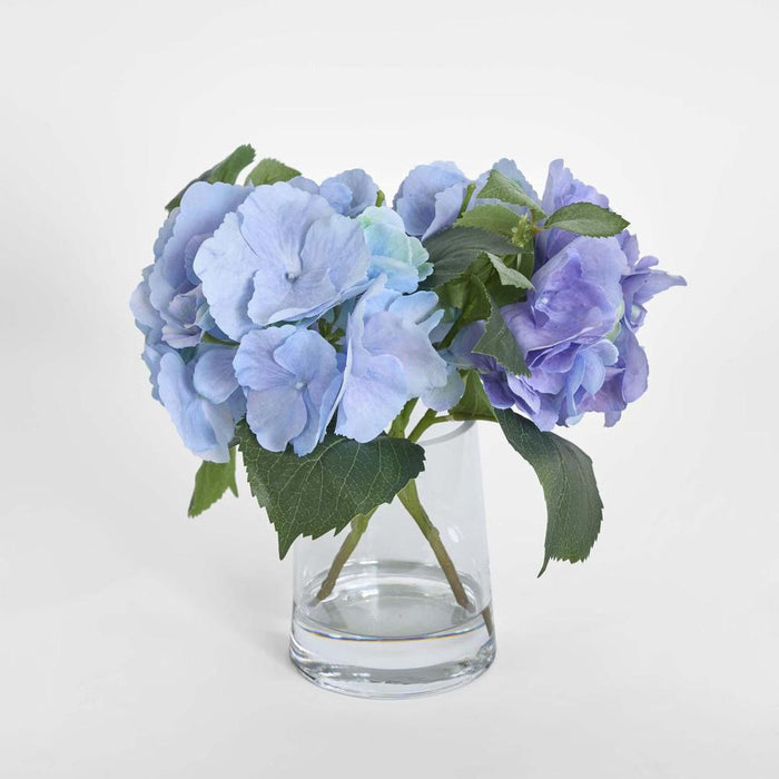 Hydrangea in Vase 31cm Lavender Lilac
