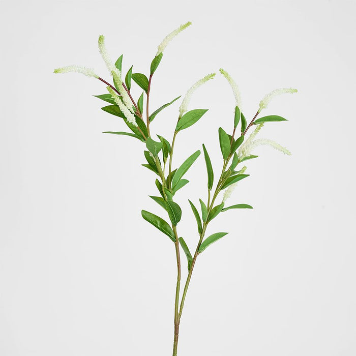 Virginia Willow Spray 89cm White Cream - Pack of 12