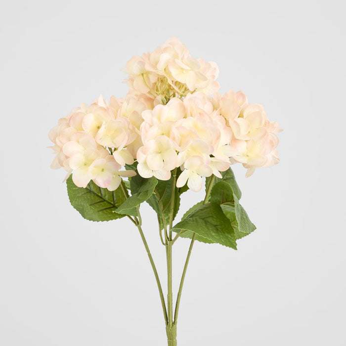 Fresh Touch Hydrangea Bunch Light Pink 46cm - Pack of 12
