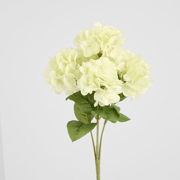 Fresh Touch Hydrangea Bunch White 46cm - Pack of 12