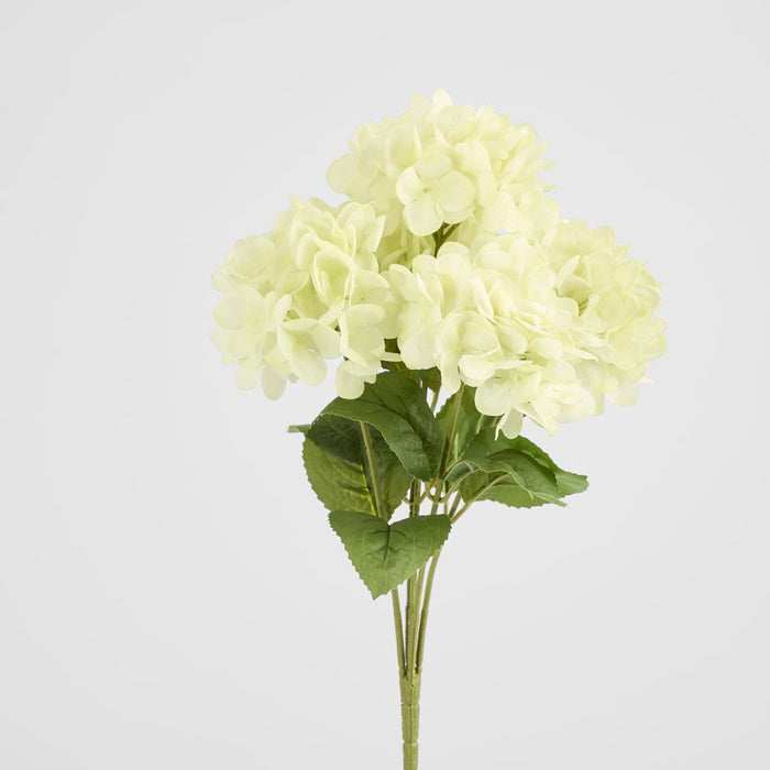 Fresh Touch Hydrangea Bunch White 46cm - Pack of 12