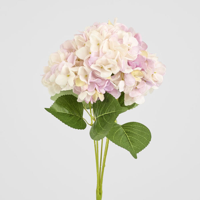 Yasmin Hydrangea Bunch Pink 46cm - Pack of 12