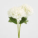 Yasmin Hydrangea Bunch White 46cm - Pack of 12