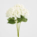 Yasmin Hydrangea Bunch White 46cm - Pack of 12