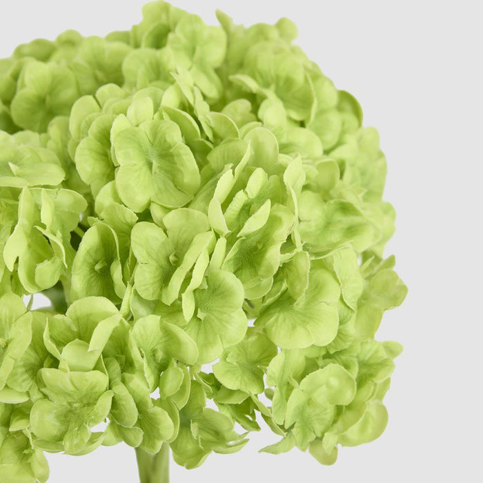 Mini Hydrangea Posy Green 28cm - Pack of 12