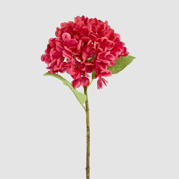 Hydrangea Flower Stem 48cm Fuchsia - Pack of 12