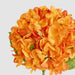 Hydrangea Flower Stem 48cm Orange - Pack of 12