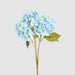Hydrangea Bunch With 5 Heads Blue 42cm - Pack of 12