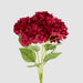 Large Hydrangea Bunch Burgundy 57cm - Pack of 12