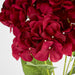 Large Hydrangea Bunch Burgundy 57cm - Pack of 12