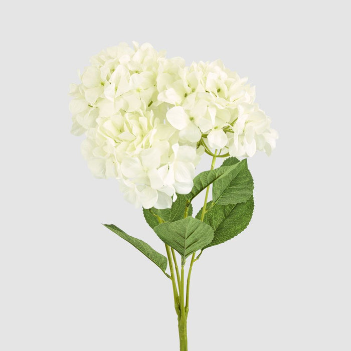 Large Hydrangea Bunch White 57cm - Pack of 12