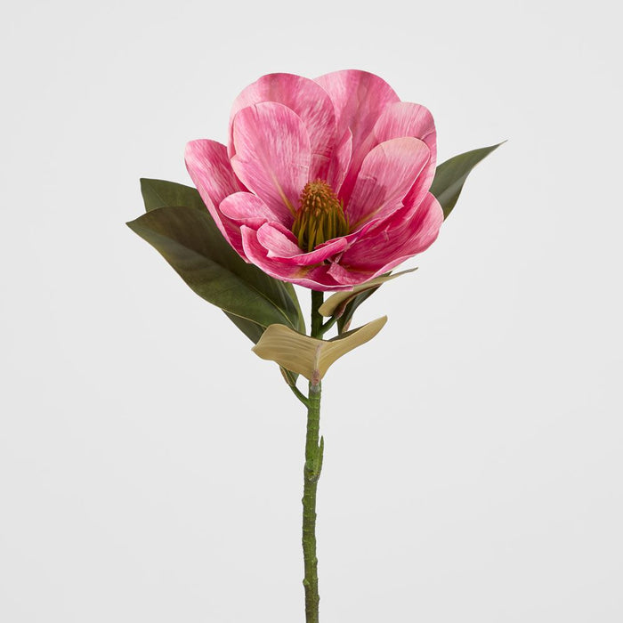 Gloriosa Magnolia Floral Stem Pink 60cm - Pack of 12