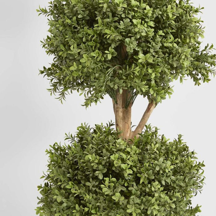 Boxwood Triple Ball Topiary Tree 120cm