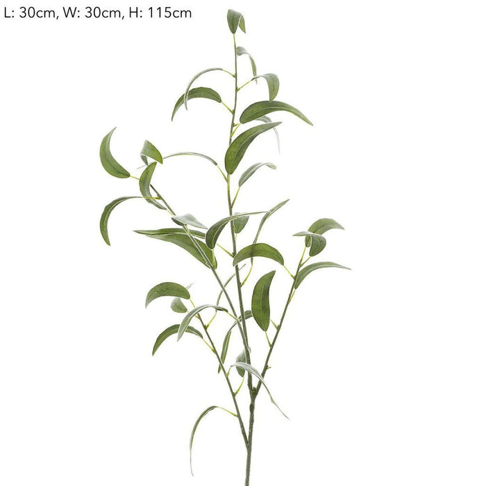 Eucalyptus Spray With Thin Leaves 115cm Pack of 12