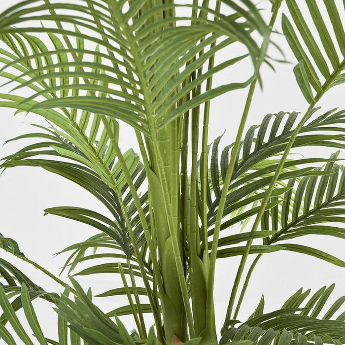Real Touch Green Palm Tree In Black Pot 210cm