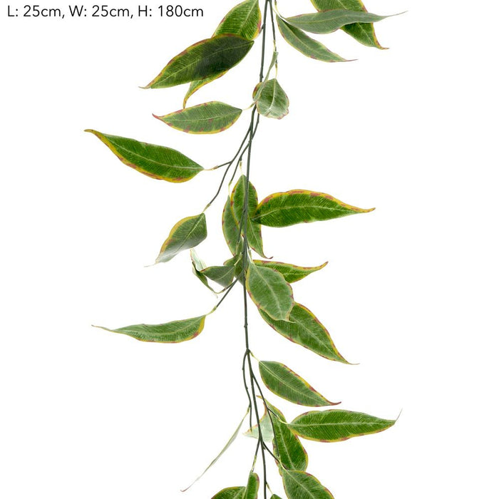 Garland Eucalyptus 180cm Green and Brown Pack of 6