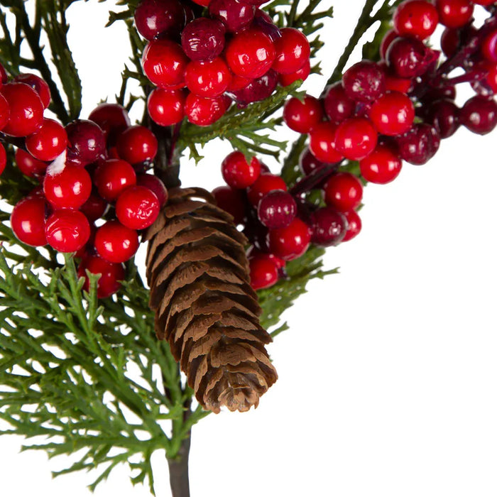 Red Berry and Pine 62cm Pack of 12