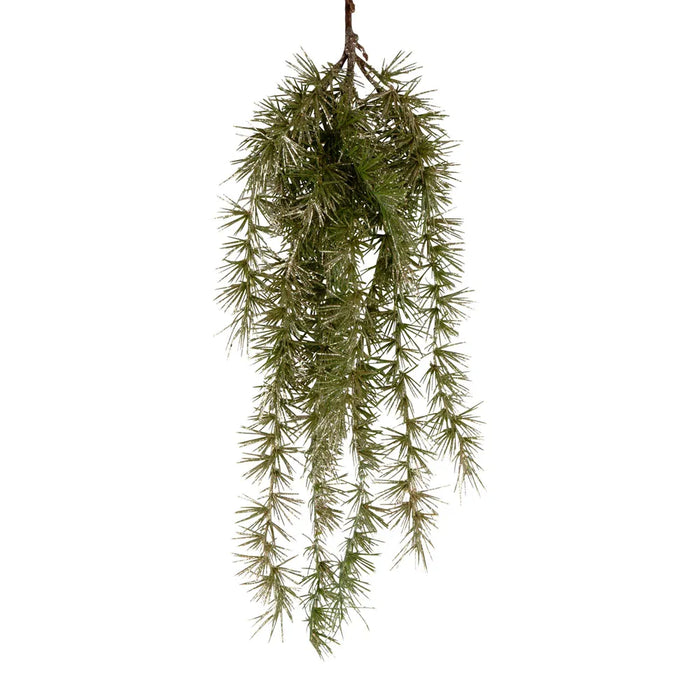Sula Glitter Pine Hanging Spray Pack of 4