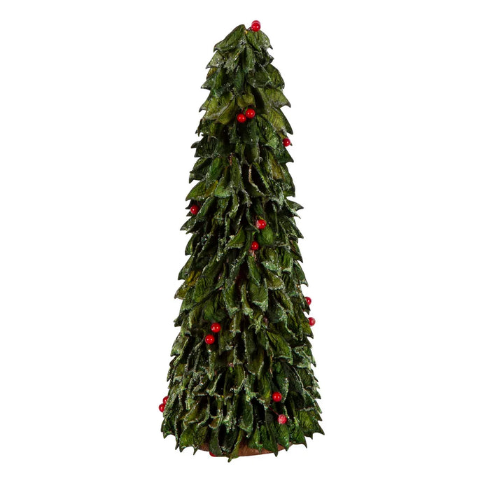 Frosted Berry Cone Tree Large 38cm Pack of 2