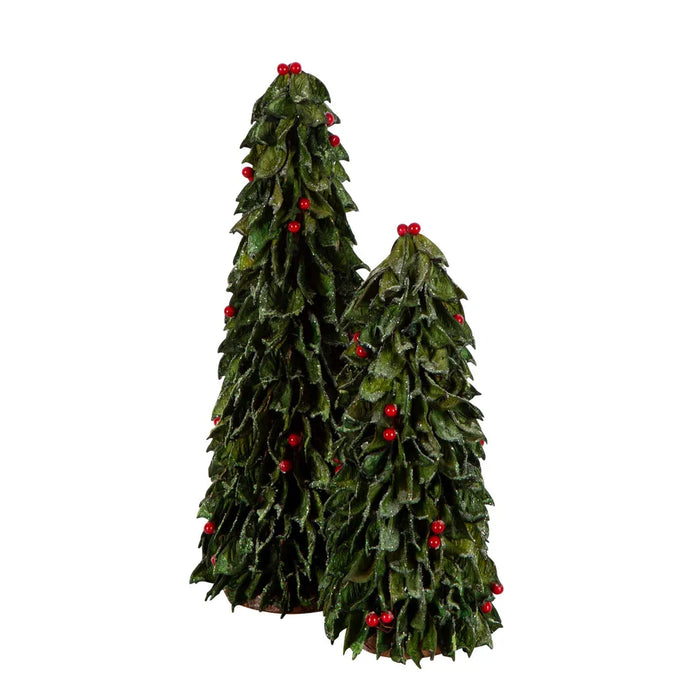 Frosted Berry Cone Tree Large 38cm Pack of 2