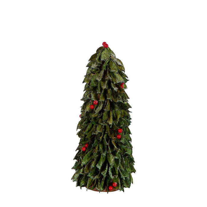 Frosted Berry Cone Tree Small 28cm Pack of 6