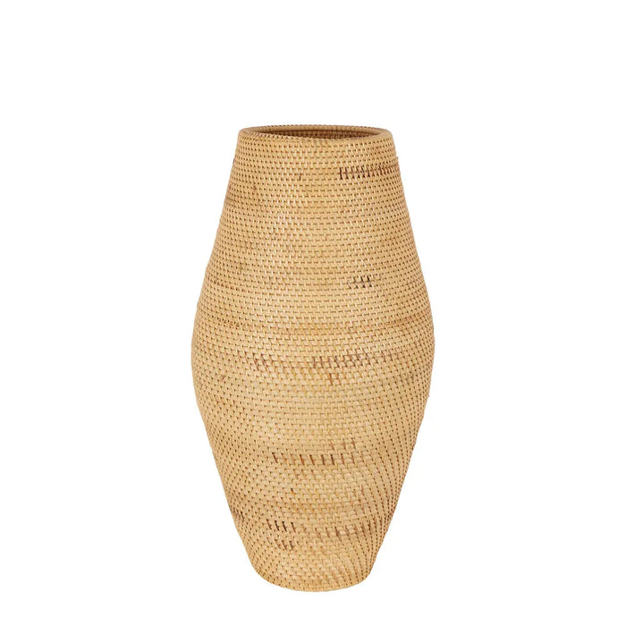 Budi Oversized Woven Basket Light Natural 60cm