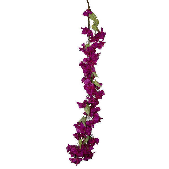 Bougainvillea Garland 120cm Fuschia Pack of 6