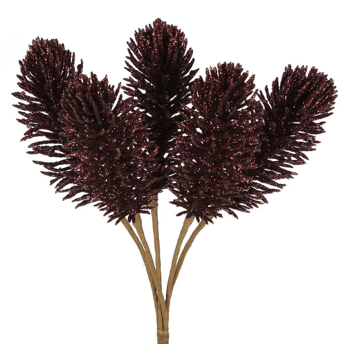 Coco Spike Floral Bundle Plum 30cm Pack of 12