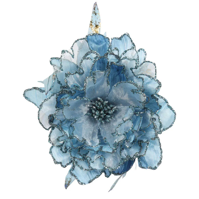 Nor Clip On Peony Blue Pack of 12