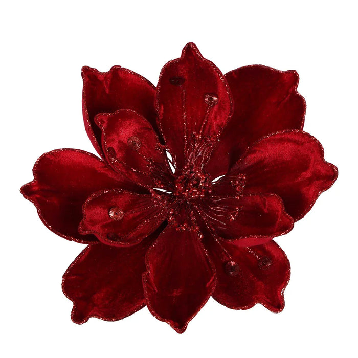 Lush Clip on Magnolia Red 19cm Pack of 6