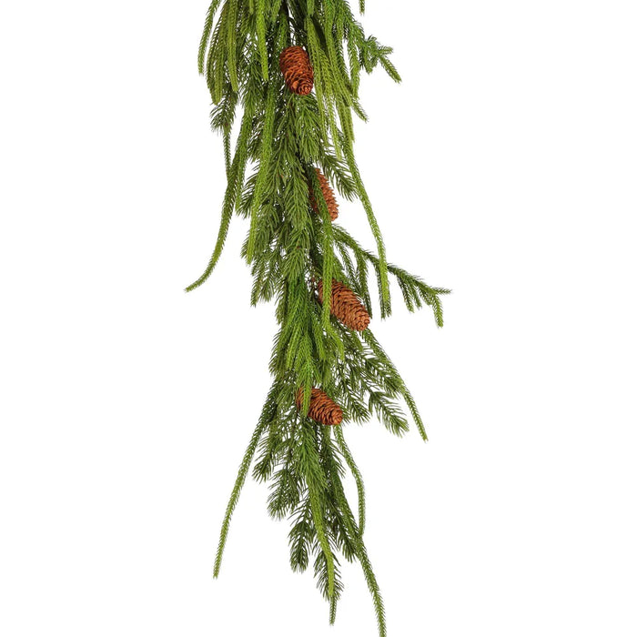 Leura Pine Garland Green 130cm Pack of 2