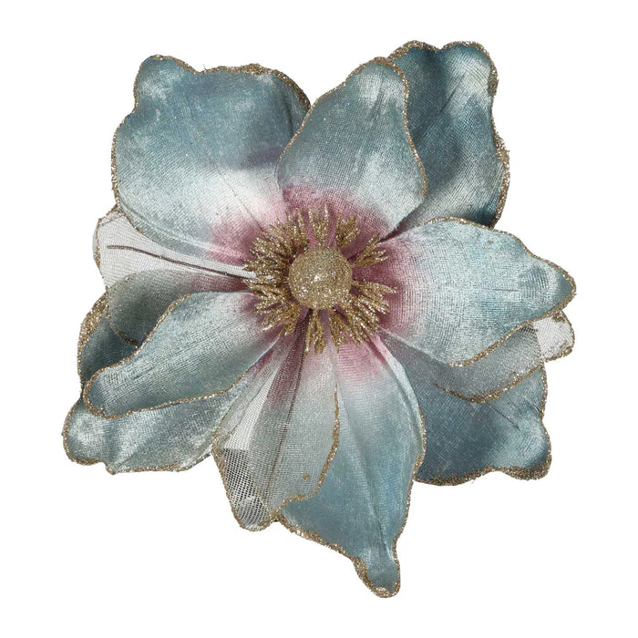 Halon Clip On Flower Blue 24cm Pack of 24