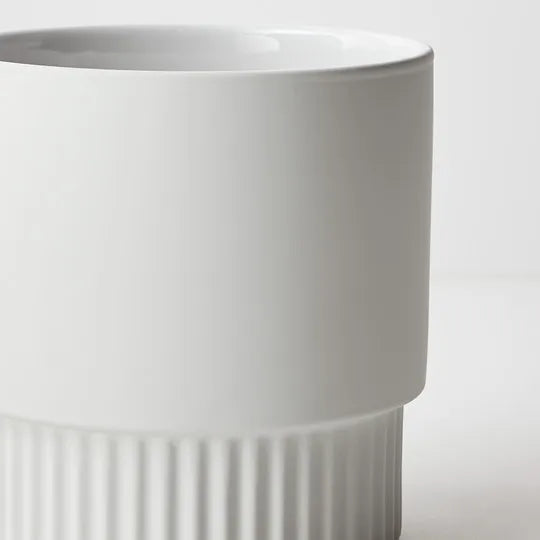 Culotta Pot White 18cm Set of 2