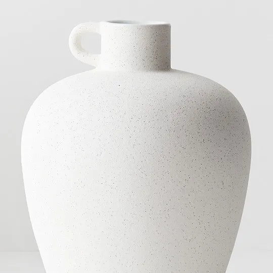 Mona Vase White 33cm Set of 2