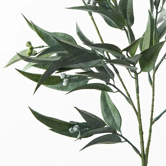 Eucalyptus Seed Pod Spray Grey Green 74cm - Pack of 12