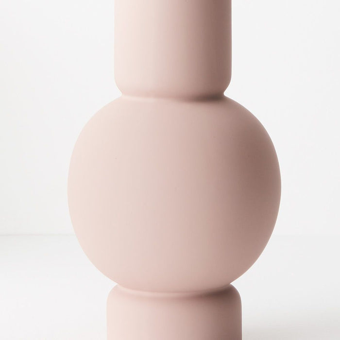 Vase Isobel Light Pink 35.5cm x 17.5cm Pack of 2