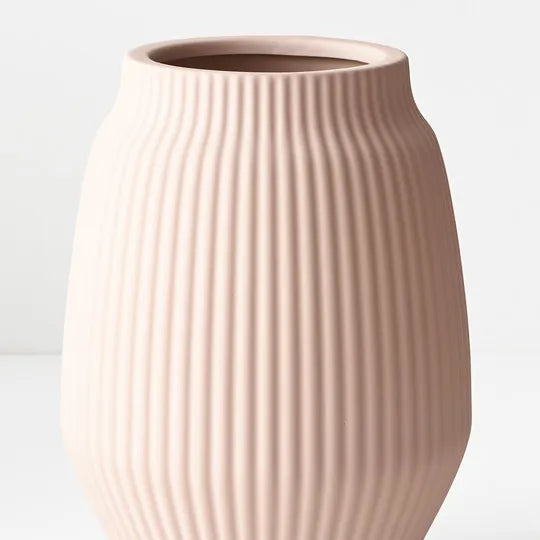 Taza Vase Light Pink 28cm Set of 2